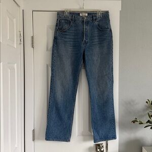 Reformation Cynthia High relaxed Light Blue Denim Jeans women’s size 31